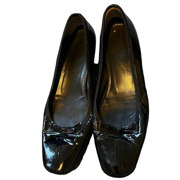 Prada Bow Ballet Flats - Picture 1 of 4